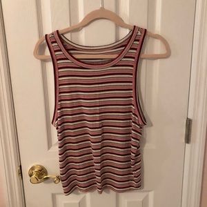 American Eagle Striped Tank